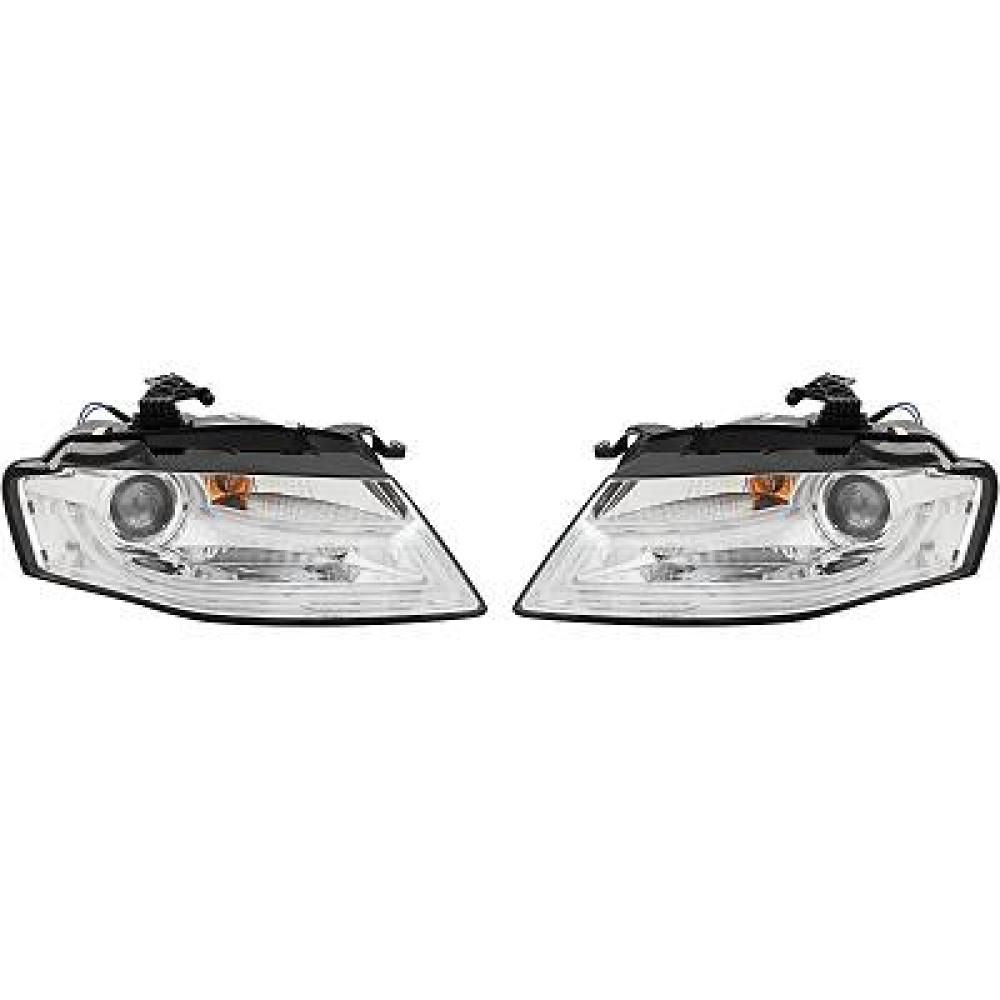 Kit de projecteurs principaux Audi A4 Lim/Avant(8K/8E) 07-11