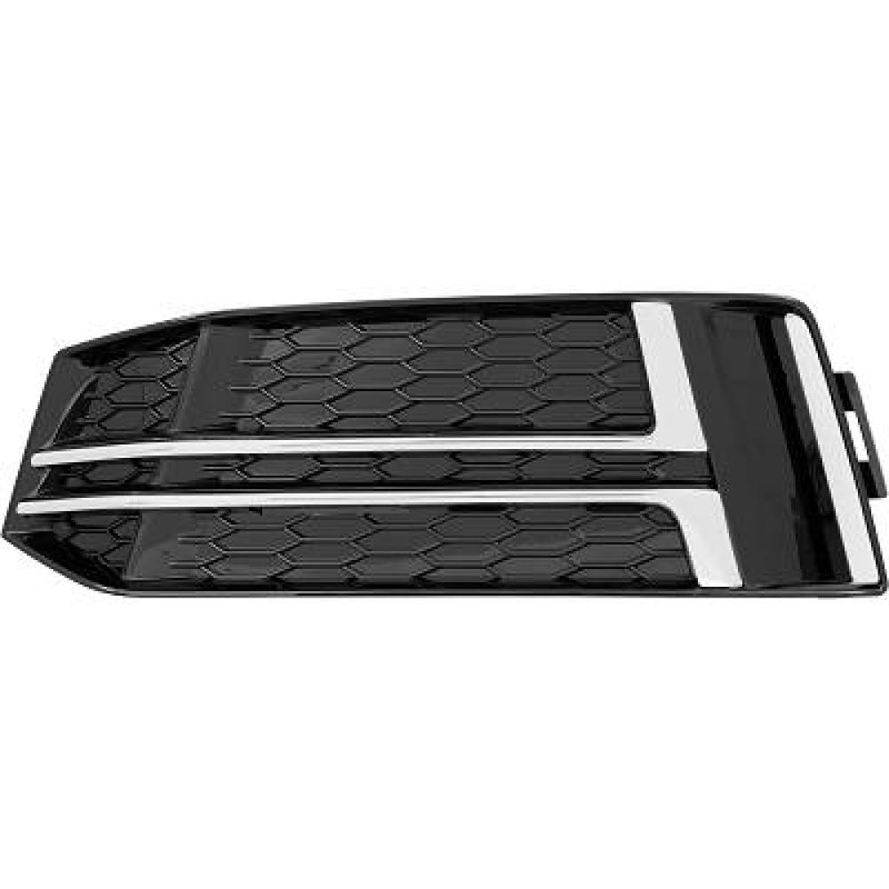 Grille de ventilation, pare-chocs gauche Audi A4 Lim/Avant(B9) 15-18