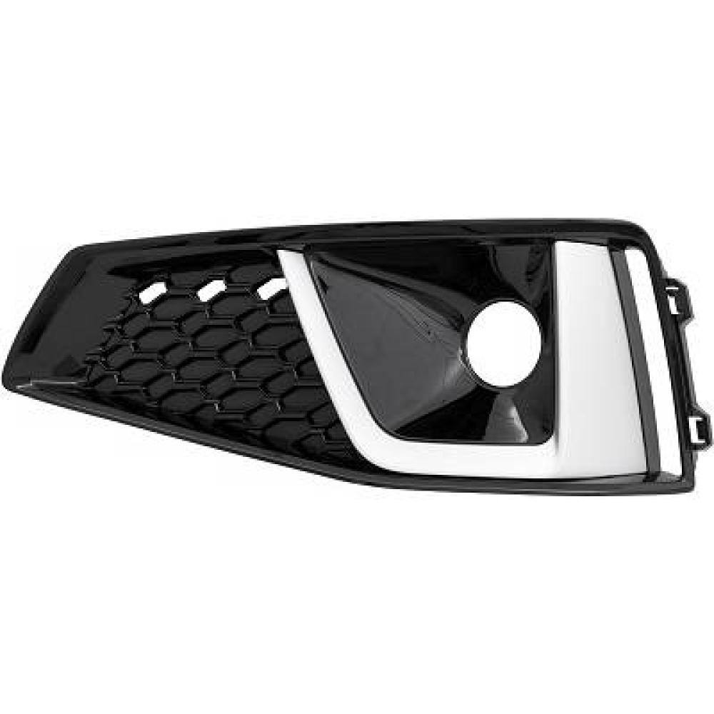 Grille de ventilation, pare-chocs gauche Audi A4 Lim/Avant(B9) 15-18