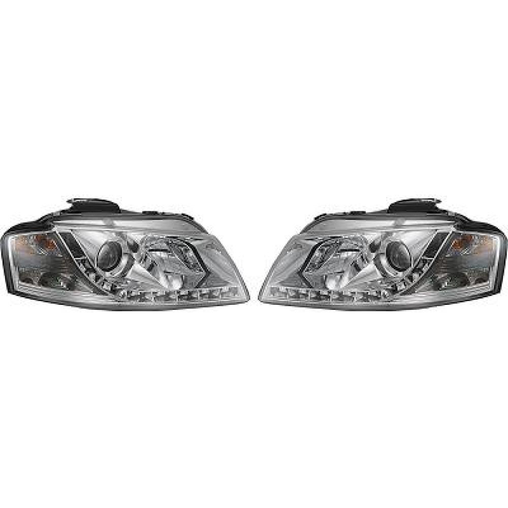 Kit de projecteurs principaux Audi A3 03-08