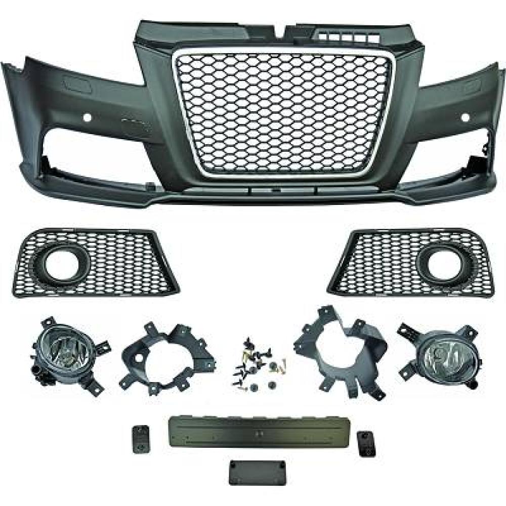 Pare-chocs avant Audi A3 Lim./Sportb./Cabrio 08-12