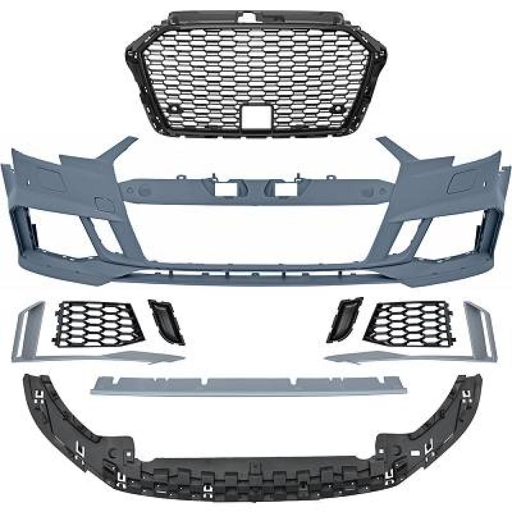 Pare-chocs avant Audi A3 Lim./Sportb./Cabrio 16-20