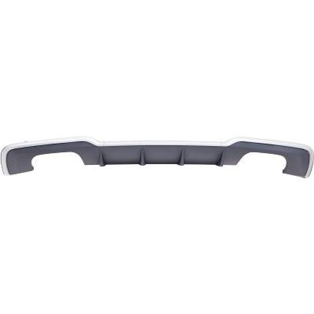 Enjoliveur, pare-chocs arrière Audi A3 Lim./Sportb./Cabrio 16-20