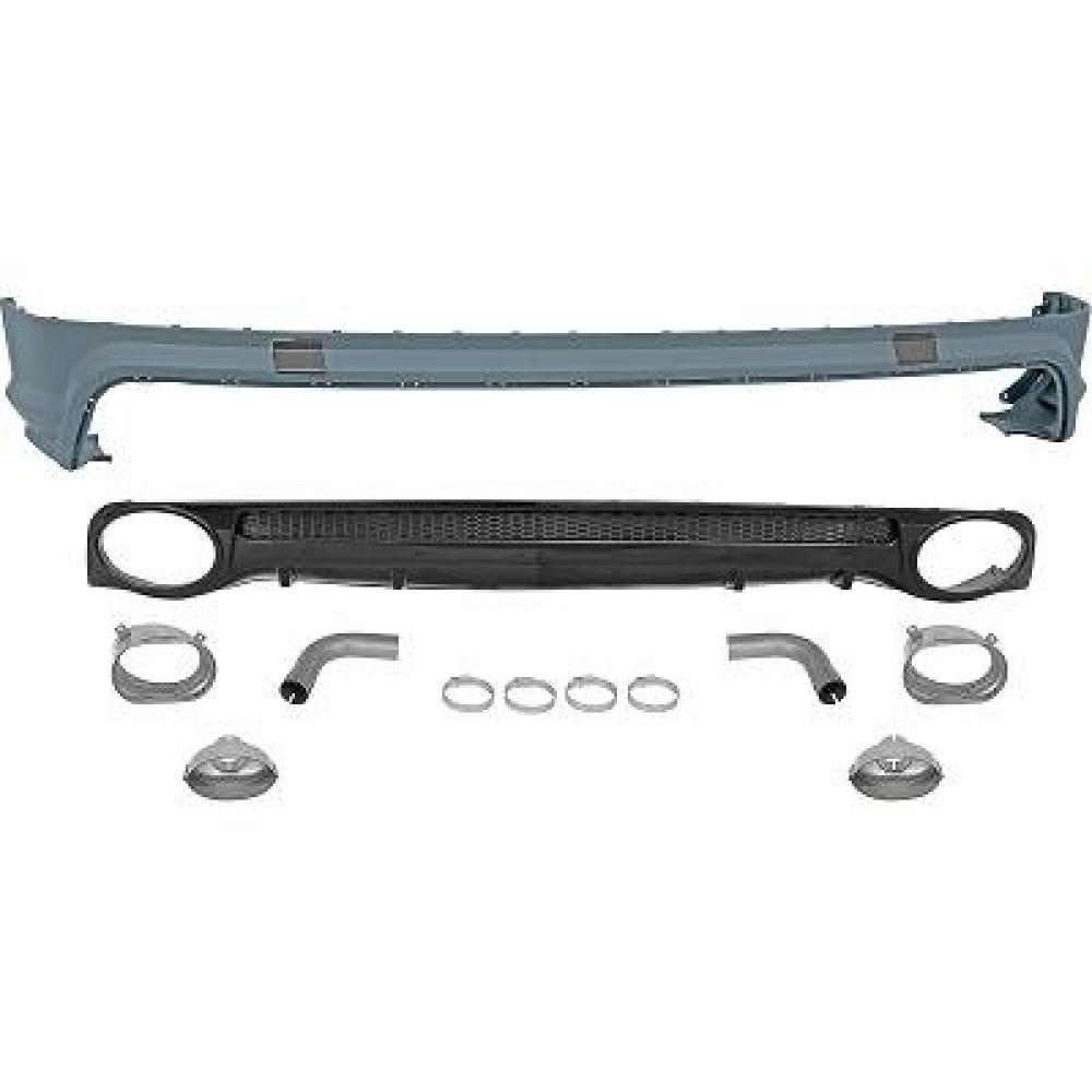 Pare-chocs arrière Audi Q5 17-20 + parktronic