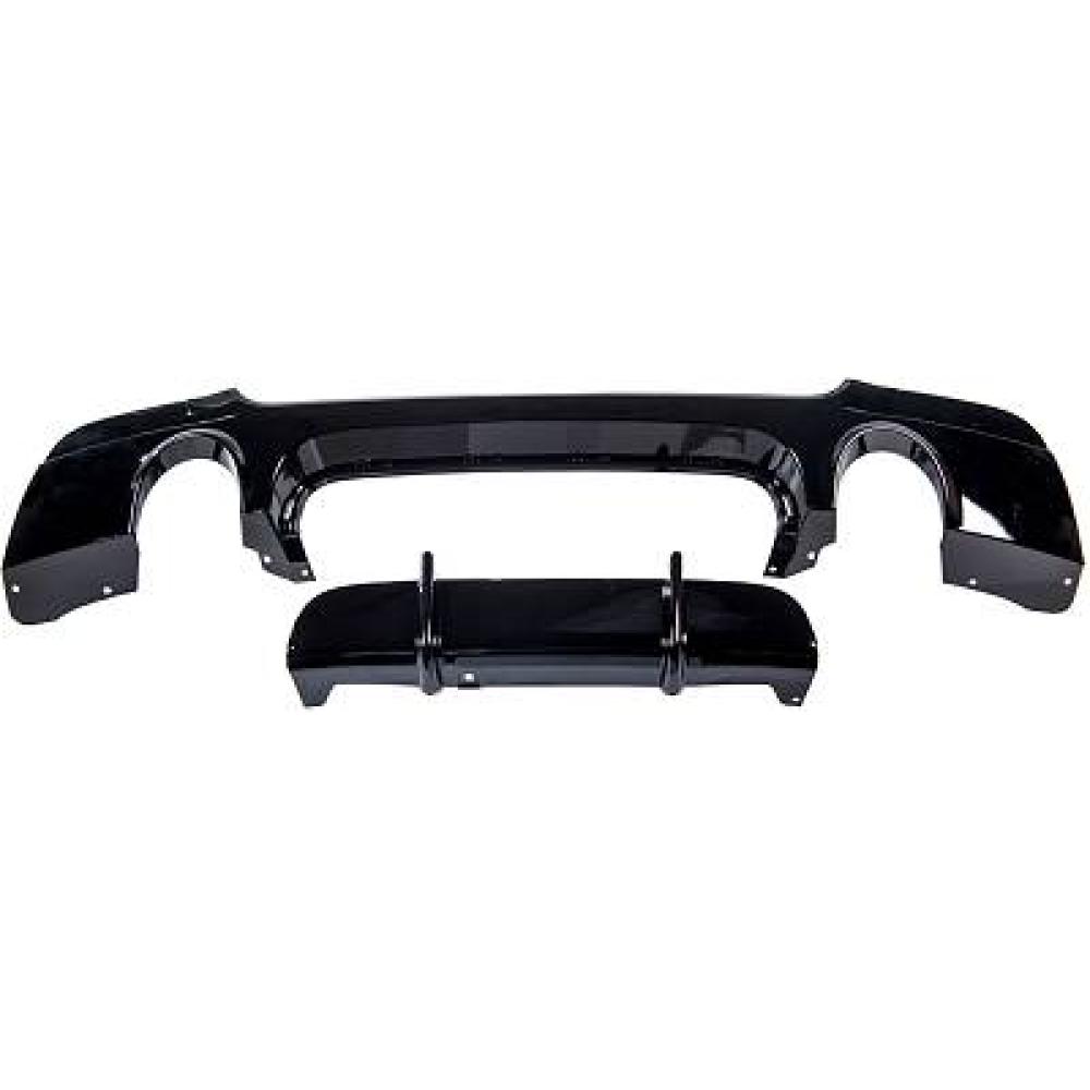 Enjoliveur, pare-chocs arrière BMW 3-Reihe E92/93 Coupe/Cabrio 06-10