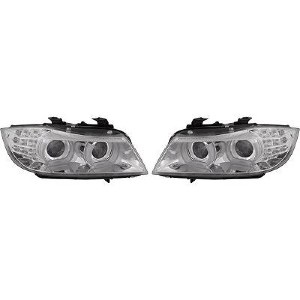 Kit de projecteurs principaux avant BMW 3-Reihe (E90/91)Lim./Touring 08-12