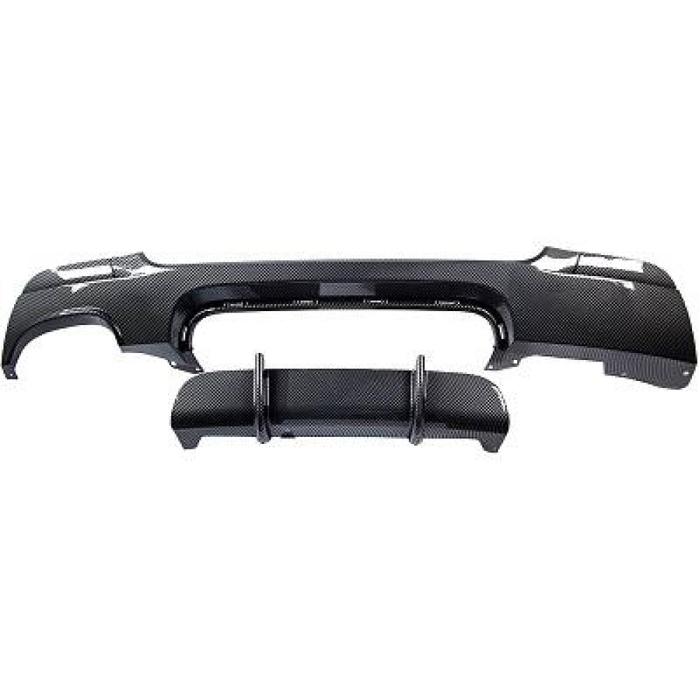 Enjoliveur, pare-chocs arrière BMW 3-Reihe E92/93 Coupe/Cabrio 06-10