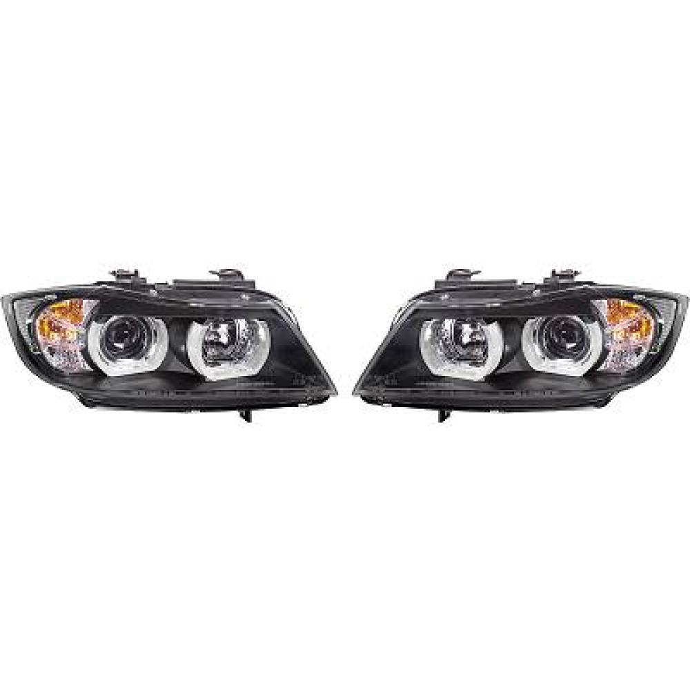 Kit de projecteurs principaux BMW 3-Reihe (E90/91) Lim./Touring/Coupe 05-08