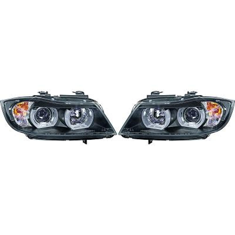 Kit de projecteurs principaux BMW 3-Reihe (E90/91) Lim./Touring/Coupe 05-08