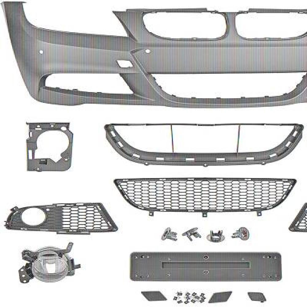 Pare-chocs avant BMW 3-Reihe (E90/91)Lim./Touring 08-12