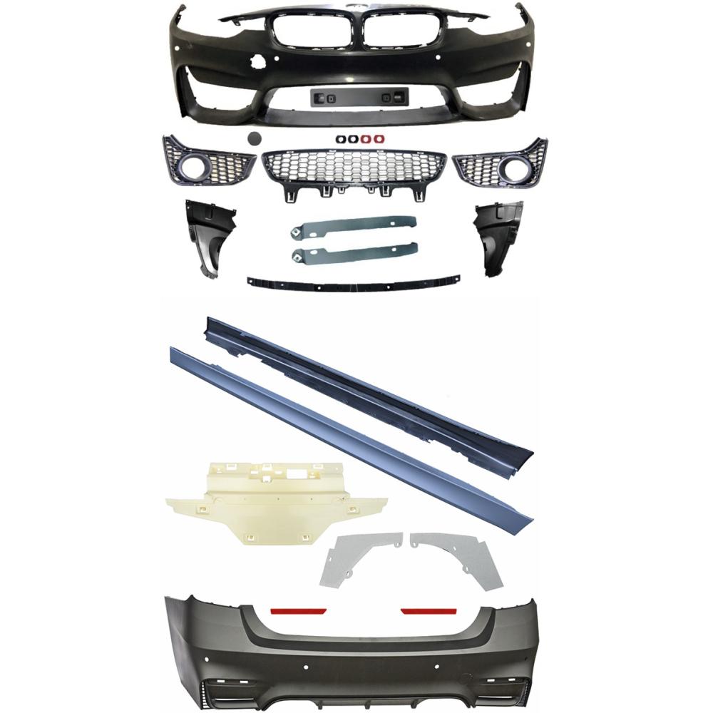 Pare-chocs arrière BMW 3-Reihe Lim/Tour.(F30/31) 11-15