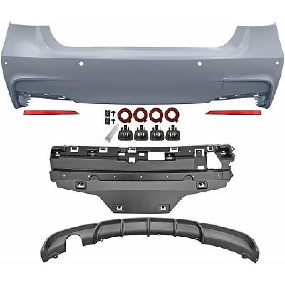 Pare-chocs arrière BMW 3-Reihe Lim/Tour.(F30/31) 11-15