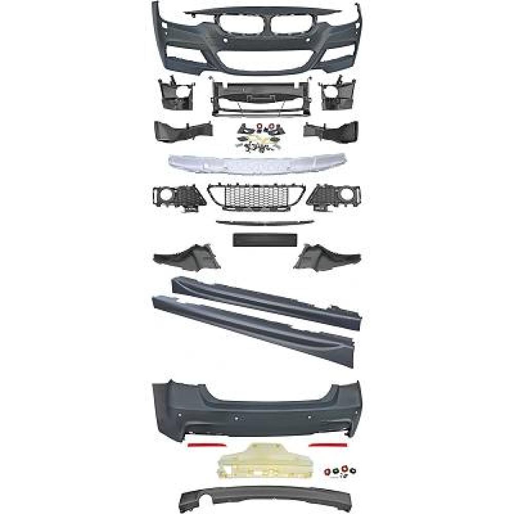 Pare-chocs arrière BMW 3-Reihe Lim/Tour.(F30/31) 11-15