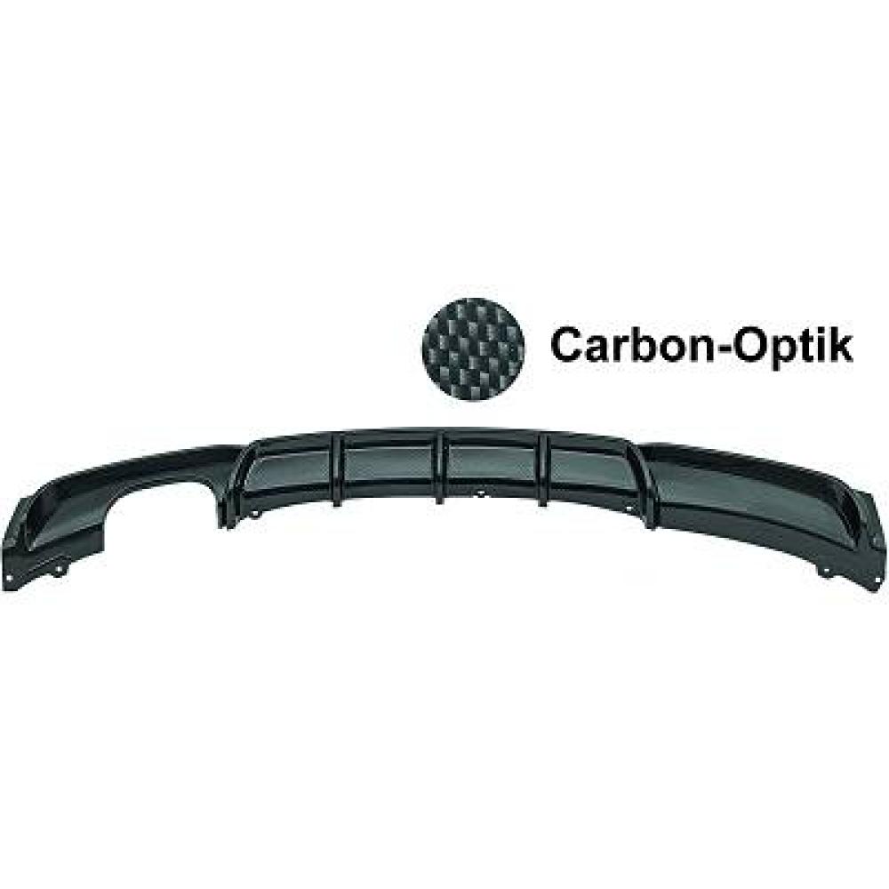 Enjoliveur, pare-chocs arrière BMW 3-Reihe Lim/Tour.(F30/31) 11-15