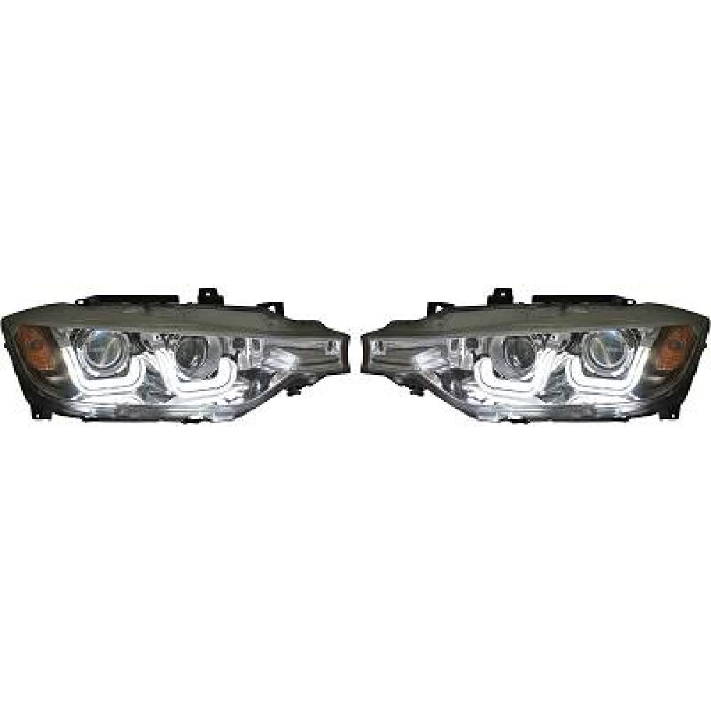 Kit de projecteurs principaux BMW 3-Reihe Lim/Tour.(F30/31) 11-15