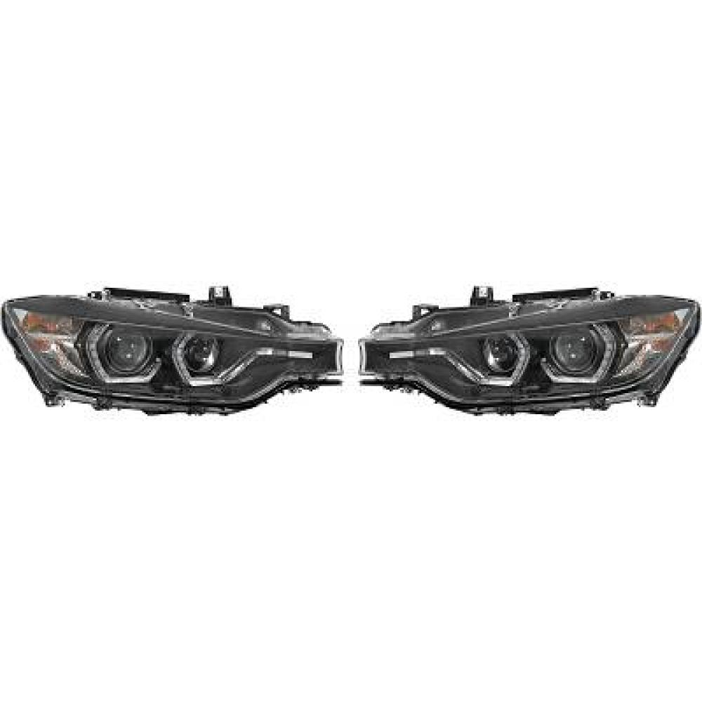 Kit de projecteurs principaux BMW 3-Reihe Lim/Tour.(F30/31) 11-15