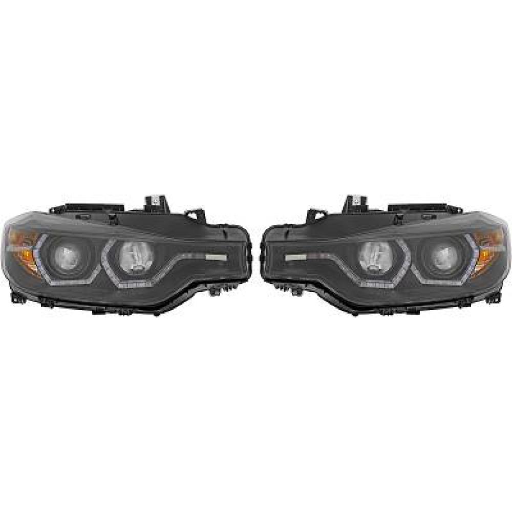 Kit de projecteurs principaux BMW 3-Reihe Lim/Tour.(F30/31) 11-15