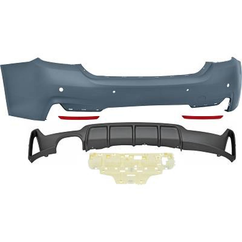 Pare-chocs arrière BMW 4-Reihe Lim/Tour.(F32/33/36) 13-21