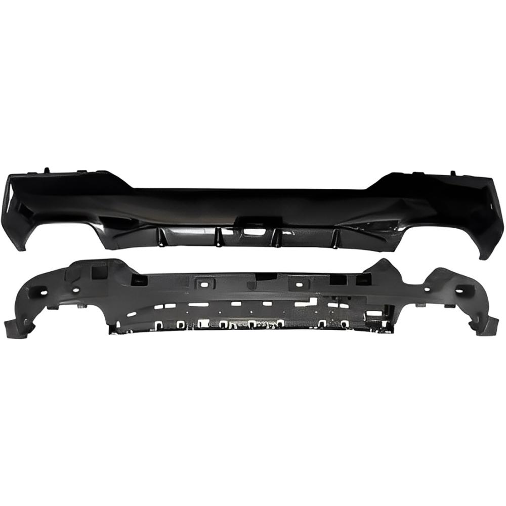 Enjoliveur, pare-chocs arrière BMW 4-Reihe Cpe/Cabrio/Grand Cpe(G22/23/26) 20->&gt