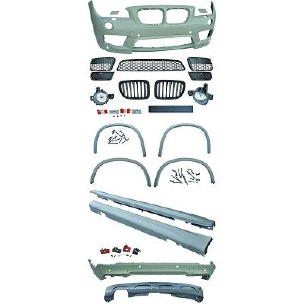 Pare-chocs arrière BMW X1 (E84) 09-12