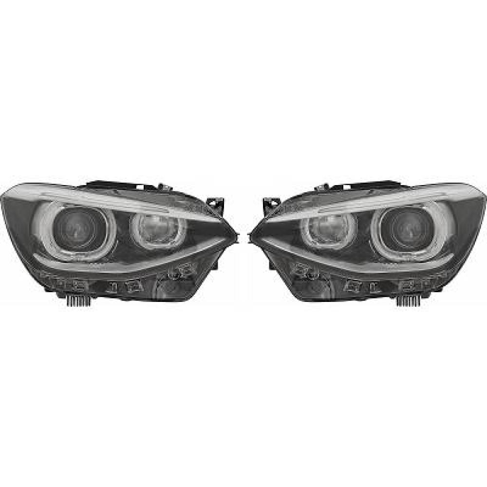 Kit de projecteurs principaux BMW 1-Reihe (F20/F21) 11-15