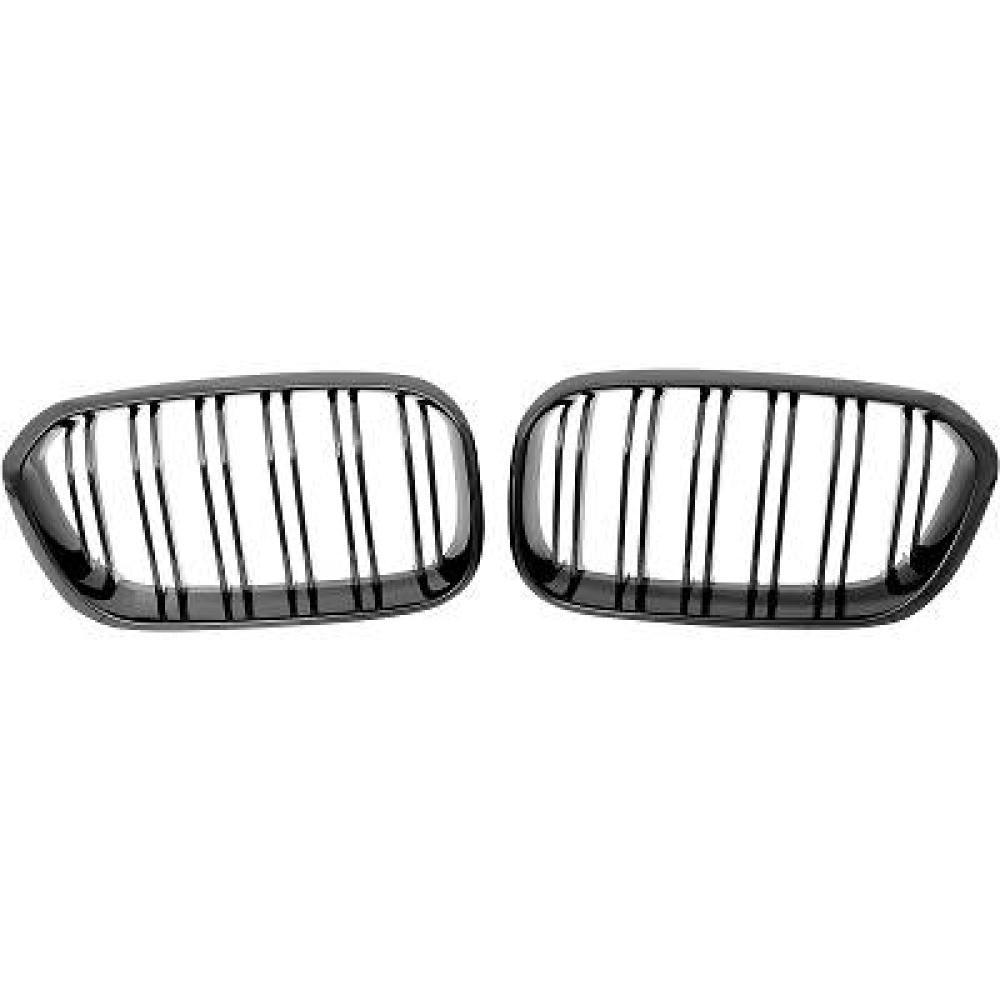 Elément insertable, grille de radiateur BMW 1-Reihe (F20/F21) 15-19