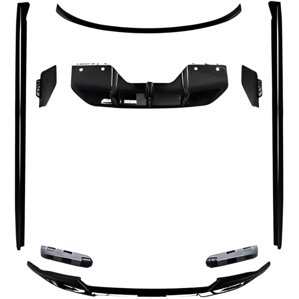 Enjoliveur, pare-chocs avant et arrière BMW X6 (F16) 14-19