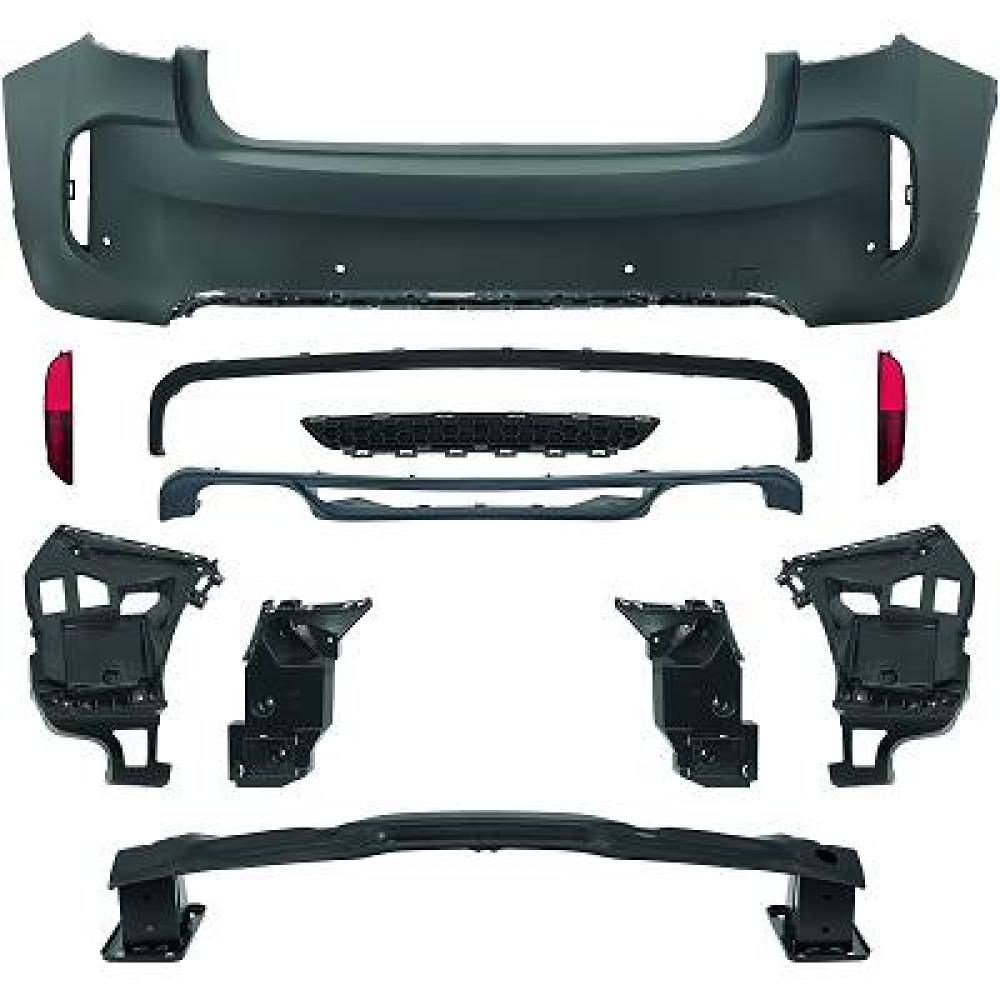 Pare-chocs arrière BMW X6 (F16) 14-19