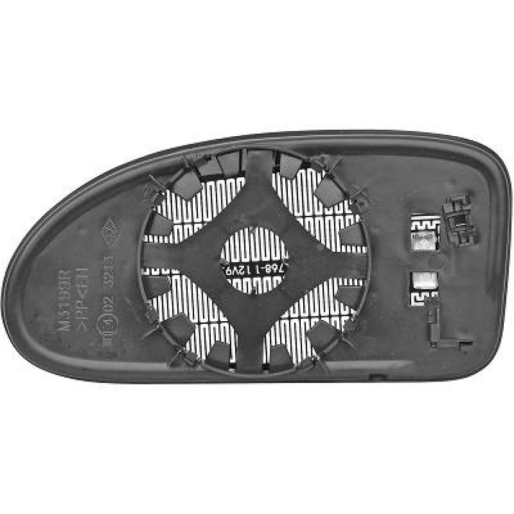 Verre de rétroviseur, rétroviseur extérieur droite Ford Focus 01-04