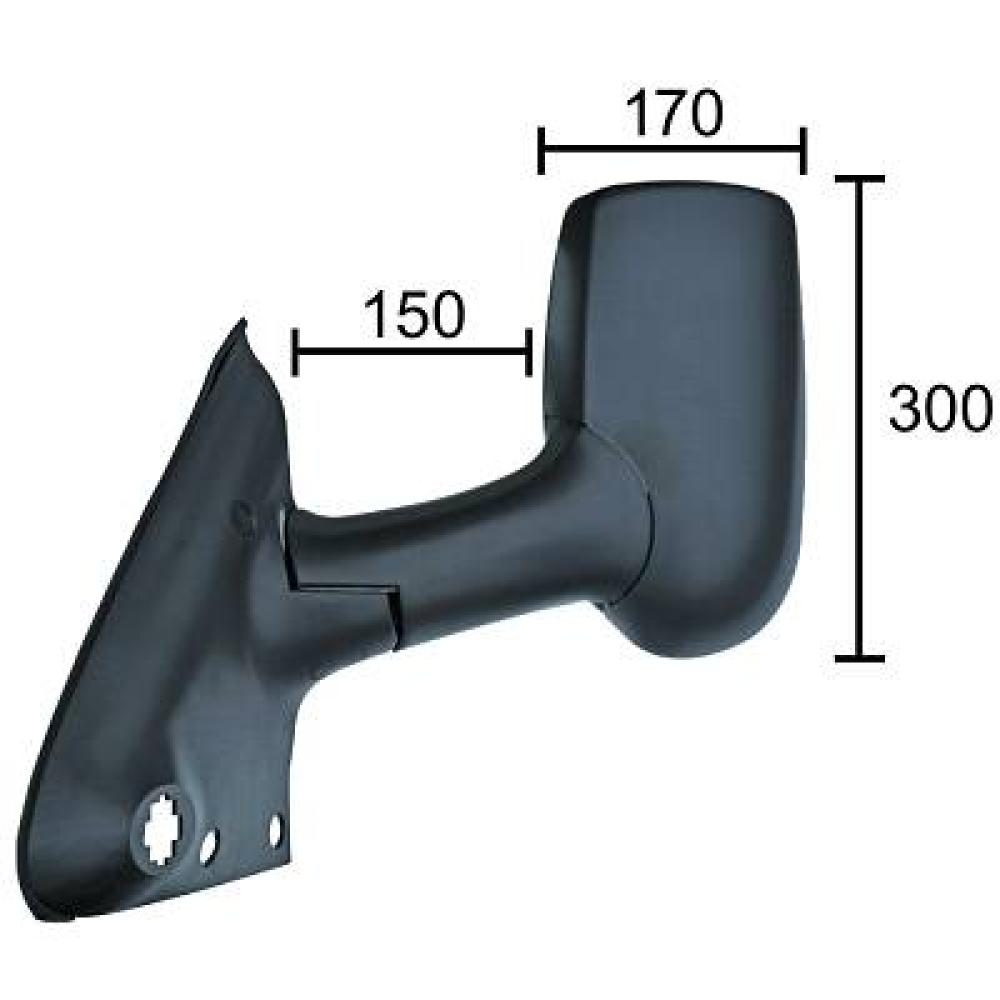 Rétroviseur extérieur droite Ford Transit 00-06