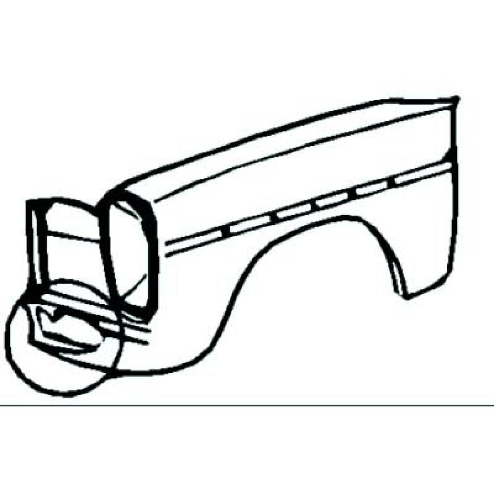 Aile avant droite Mercedes W114/115 -8er 68-73