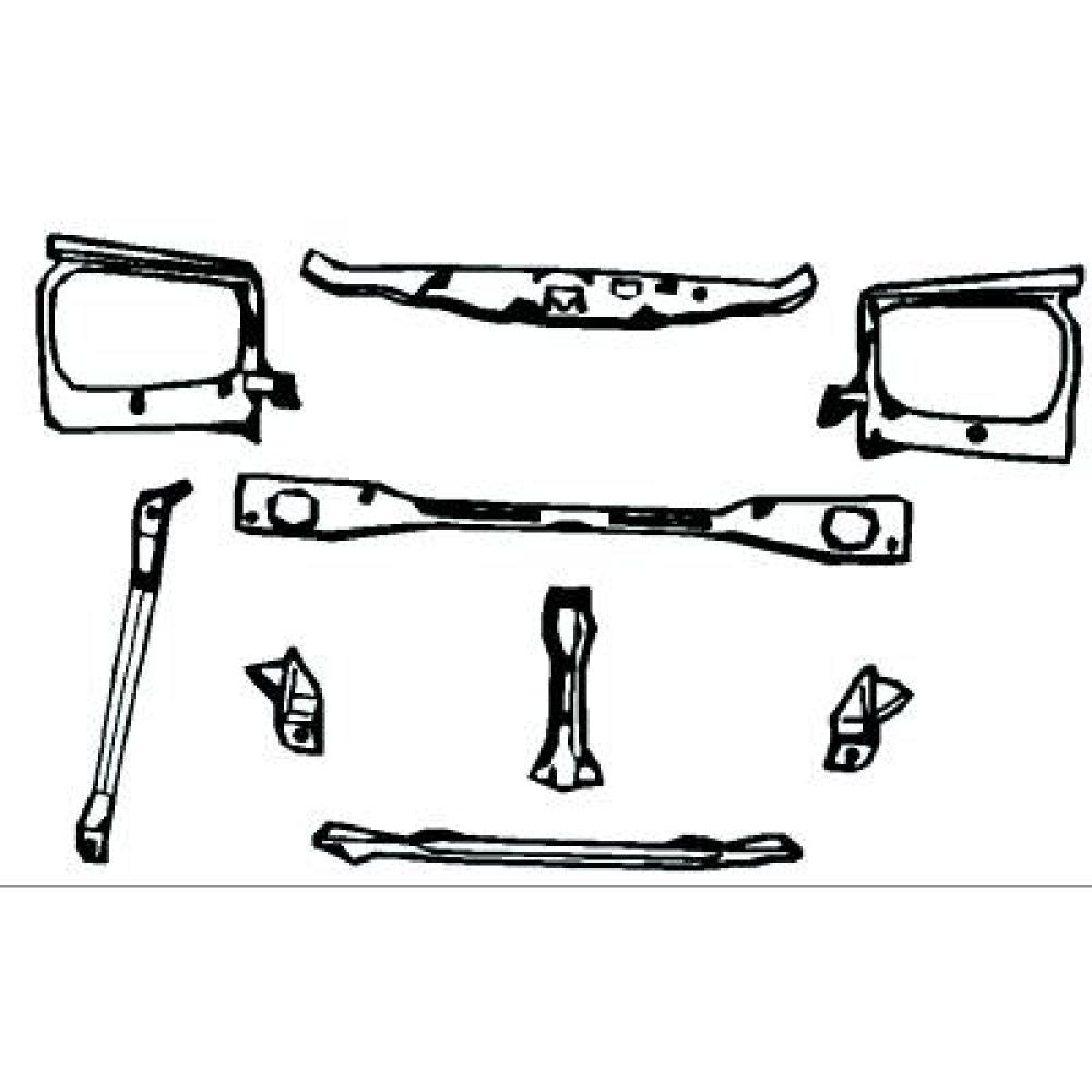 Panneau latéral arrière droite Mercedes 200-280E(W123) 76-84