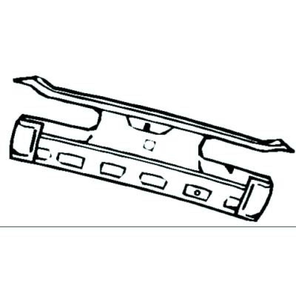 Baguette et bande protectrice, porte arrière droite Mercedes 200-280E(W123) 76-84