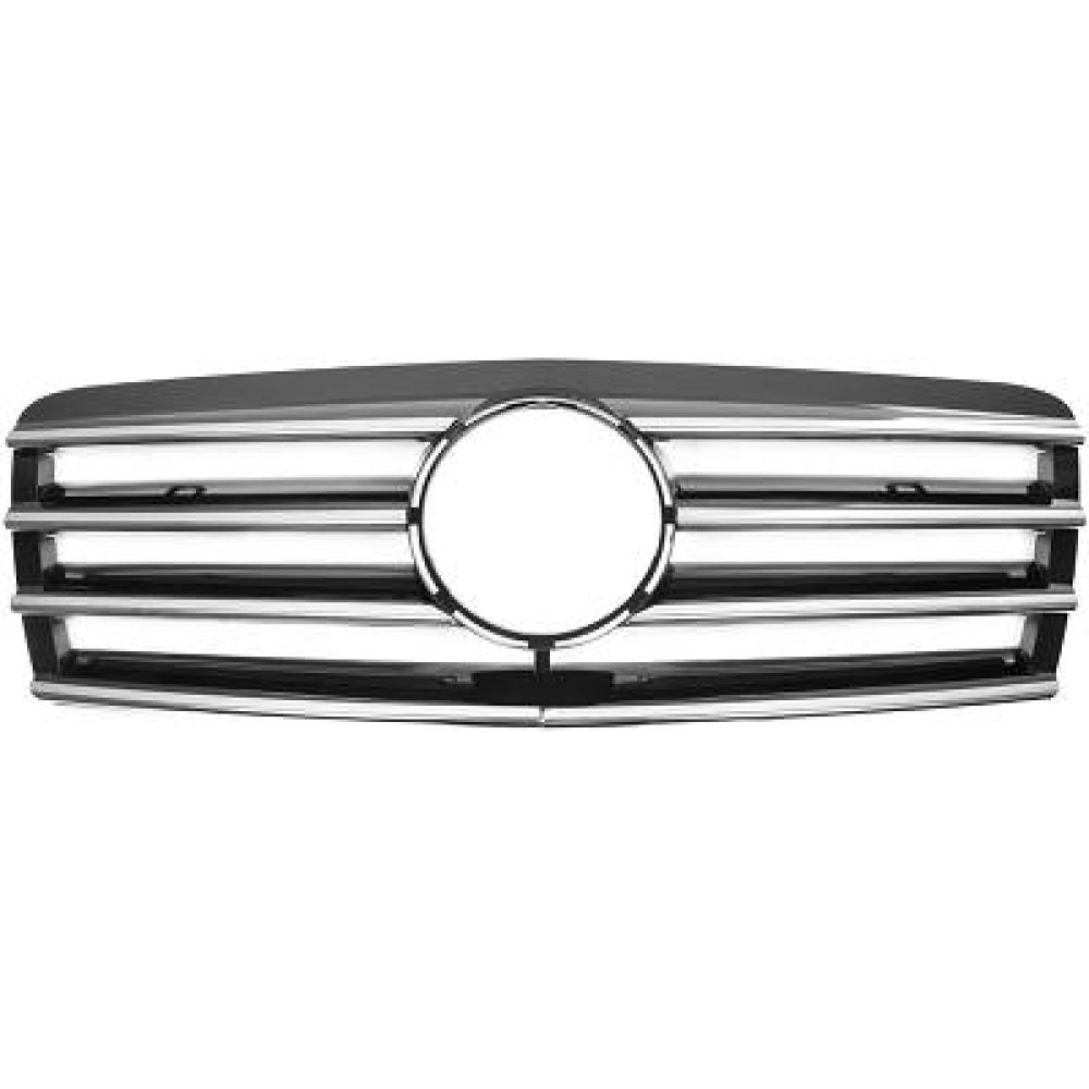 Grille de radiateur Mercedes E-Kl.(W210) 95-02