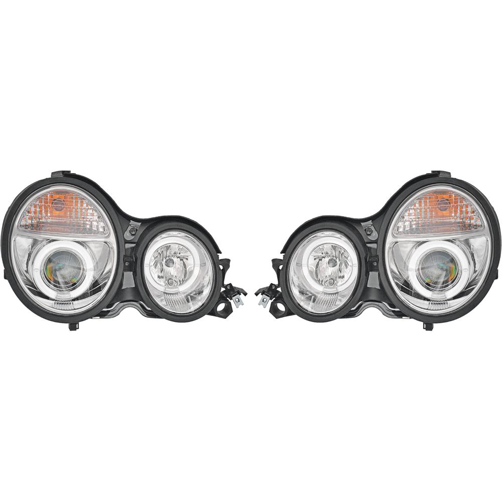 Kit de projecteurs principaux Mercedes E-Kl.(W210) 95-02