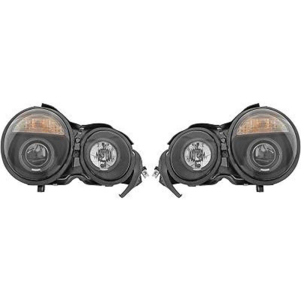 Kit de projecteurs principaux Mercedes E-Kl.(W210) 95-02