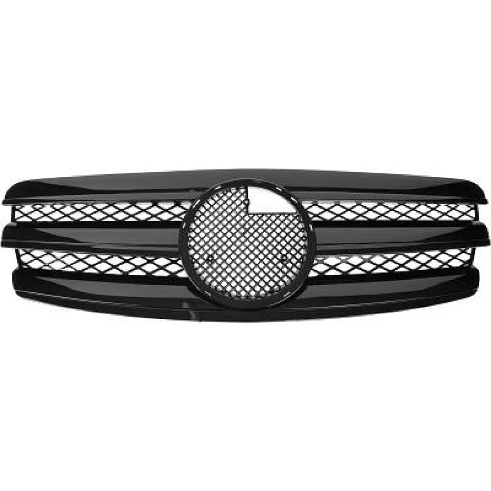 Grille de radiateur Mercedes E-Kl.E220-500 W211 02-06