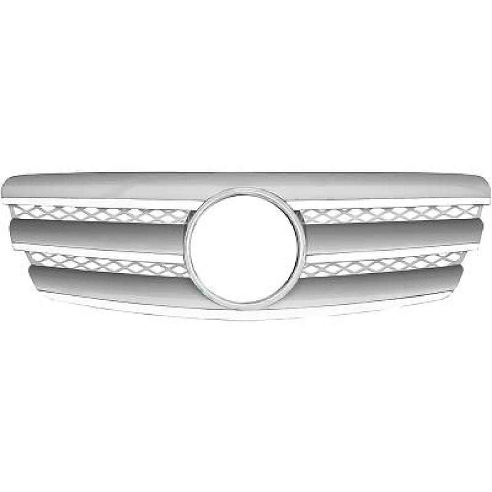 Grille de radiateur Mercedes E-Kl.E220-500 W211 02-06