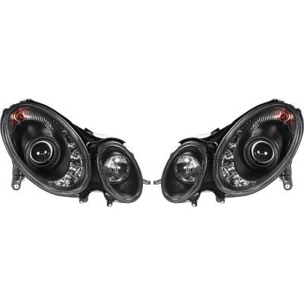 Kit de projecteurs principaux Mercedes E-Kl.E220-500 W211 02-06
