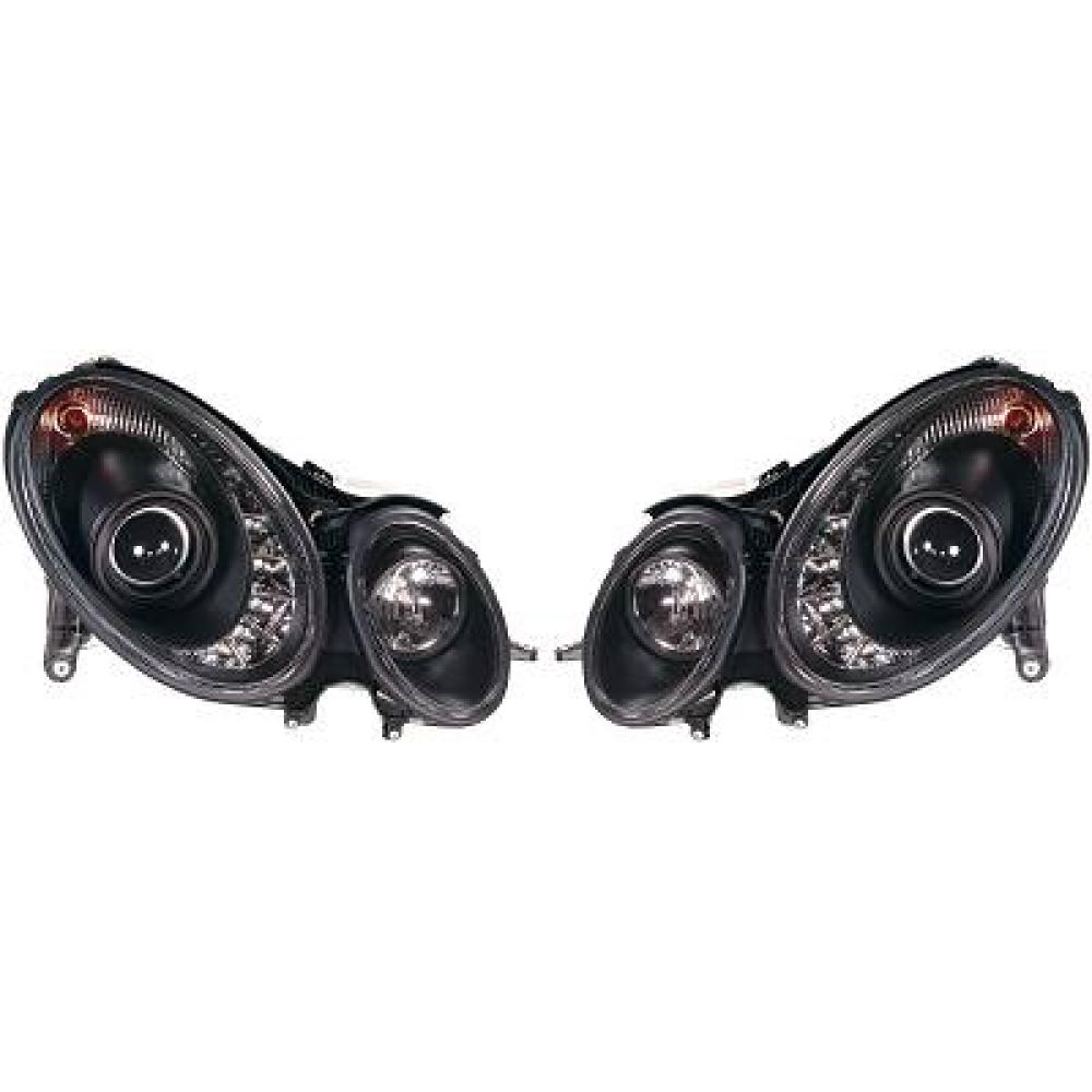 Kit de projecteurs principaux Mercedes E-Kl.E220-500 W211 02-06