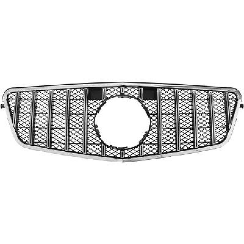 Elément insertable, grille de radiateur Mercedes E-Kl.E220-500 W212 09-13