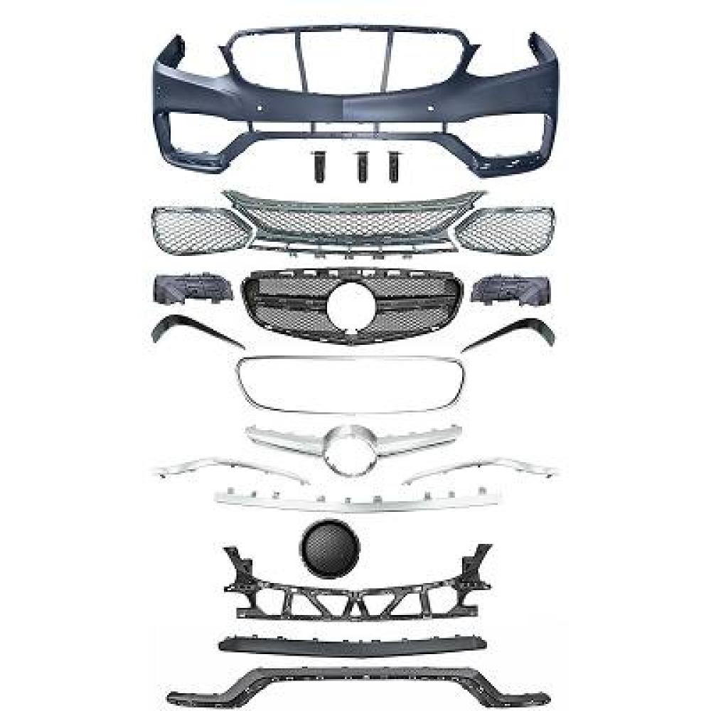 Pare-chocs avant Mercedes E-Kl.E220-500 W212 13-16