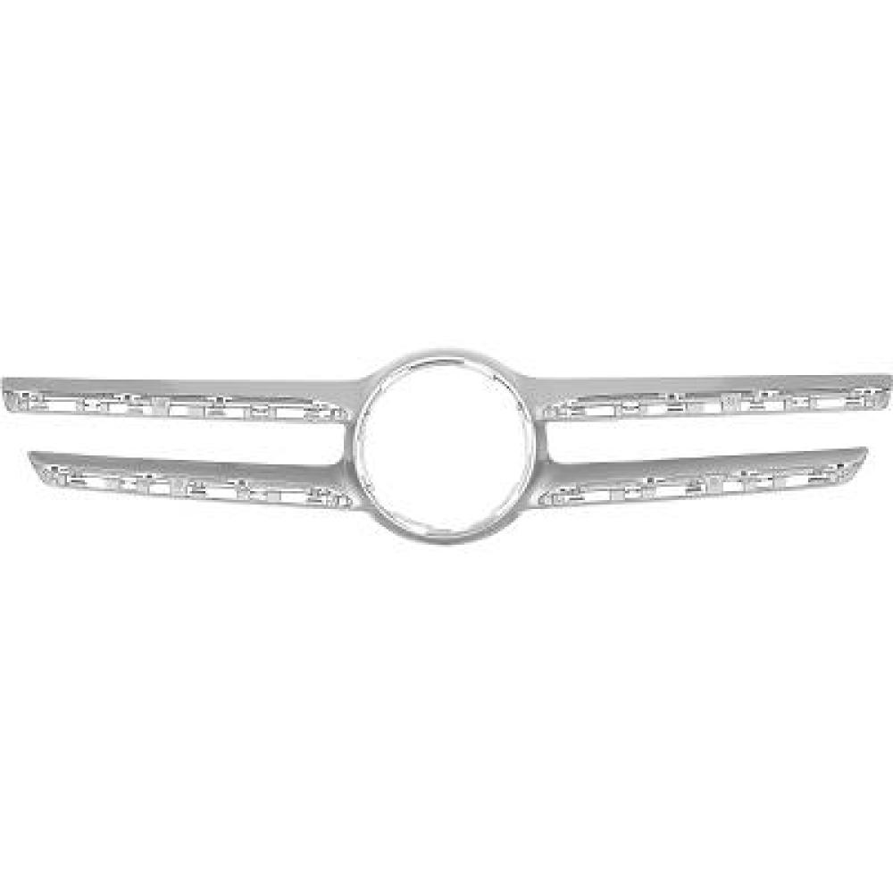 Baguette et bande protectrice, grille de radiateur Mercedes E-Kl.E220-500 W213 16-20