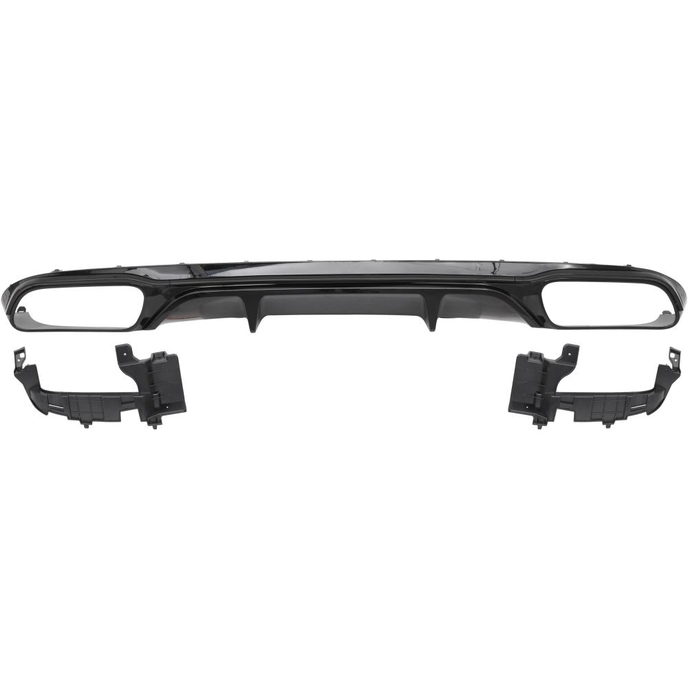 Enjoliveur, pare-chocs arrière Mercedes E-Kl.E220-500 W213 16-6.2020