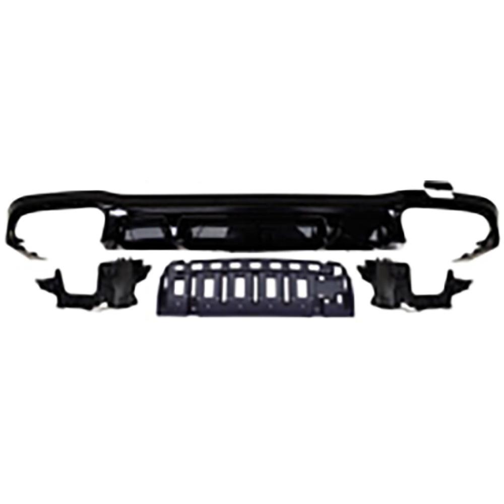 Enjoliveur, pare-chocs arrière Mercedes E-Kl.E220-500 W213 16-6.2020
