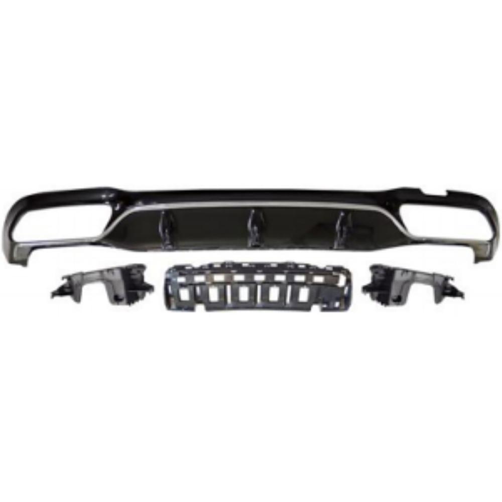 Enjoliveur, pare-chocs arrière Mercedes E-Kl.E220-500 W213 16-6.2020