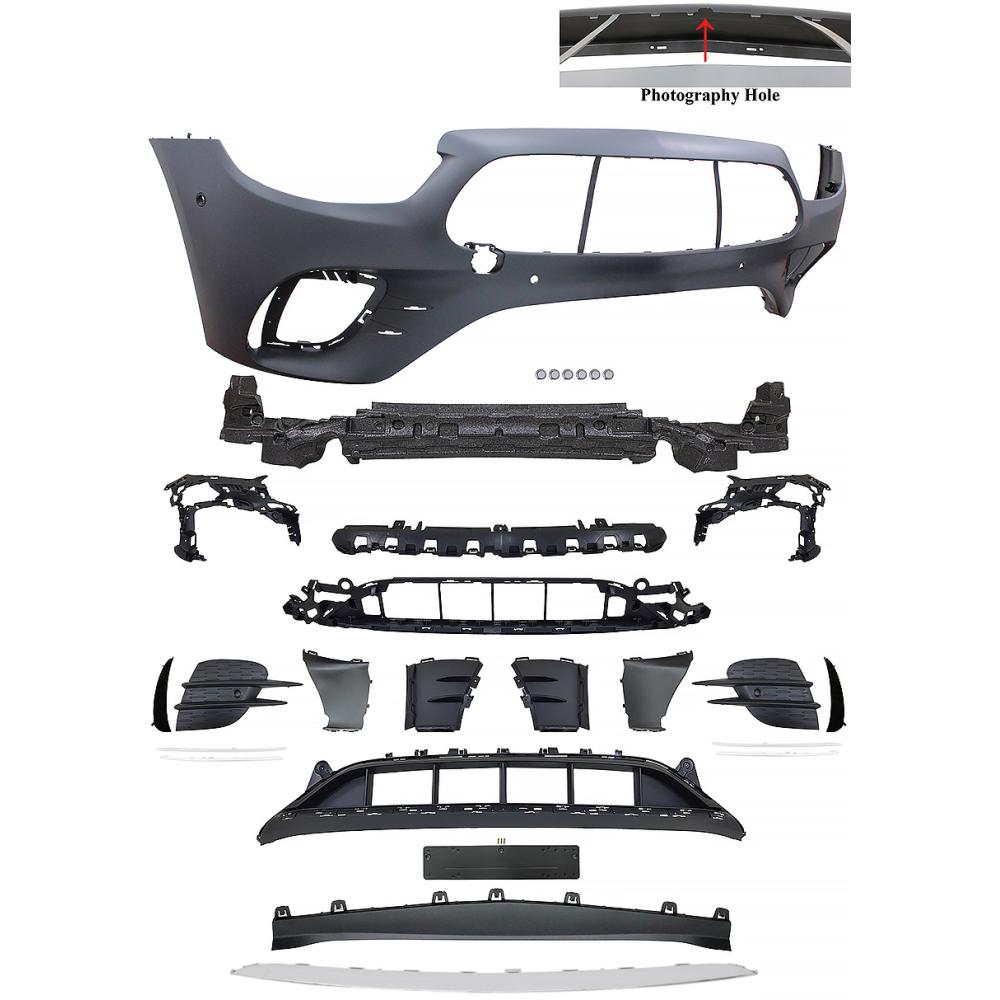 Pare-chocs avant Mercedes E-Kl.E220-500 W213 16-6.2020