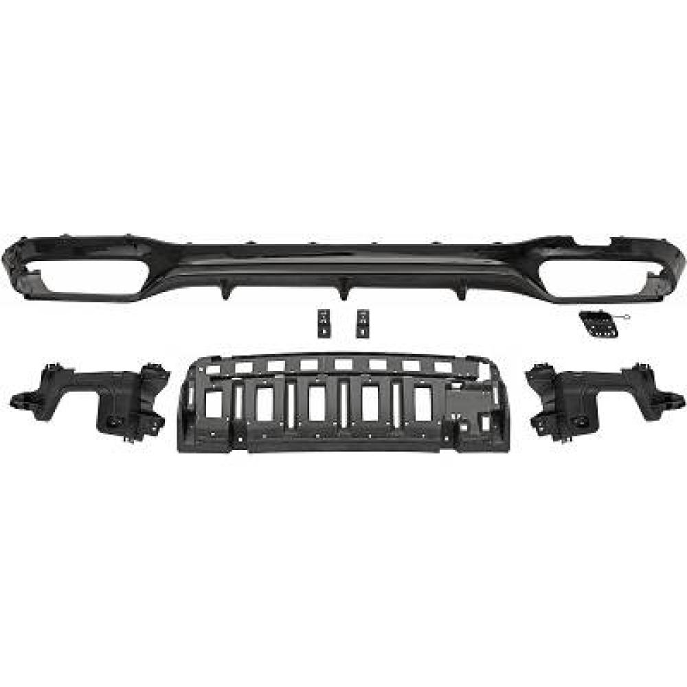Enjoliveur, pare-chocs arrière Mercedes E-Kl.E220-500 W213 16-6.2020