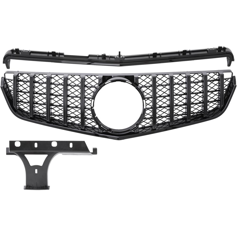 Elément insertable, grille de radiateur Mercedes E-Kl.Coupe/Cabrio C207 09-16