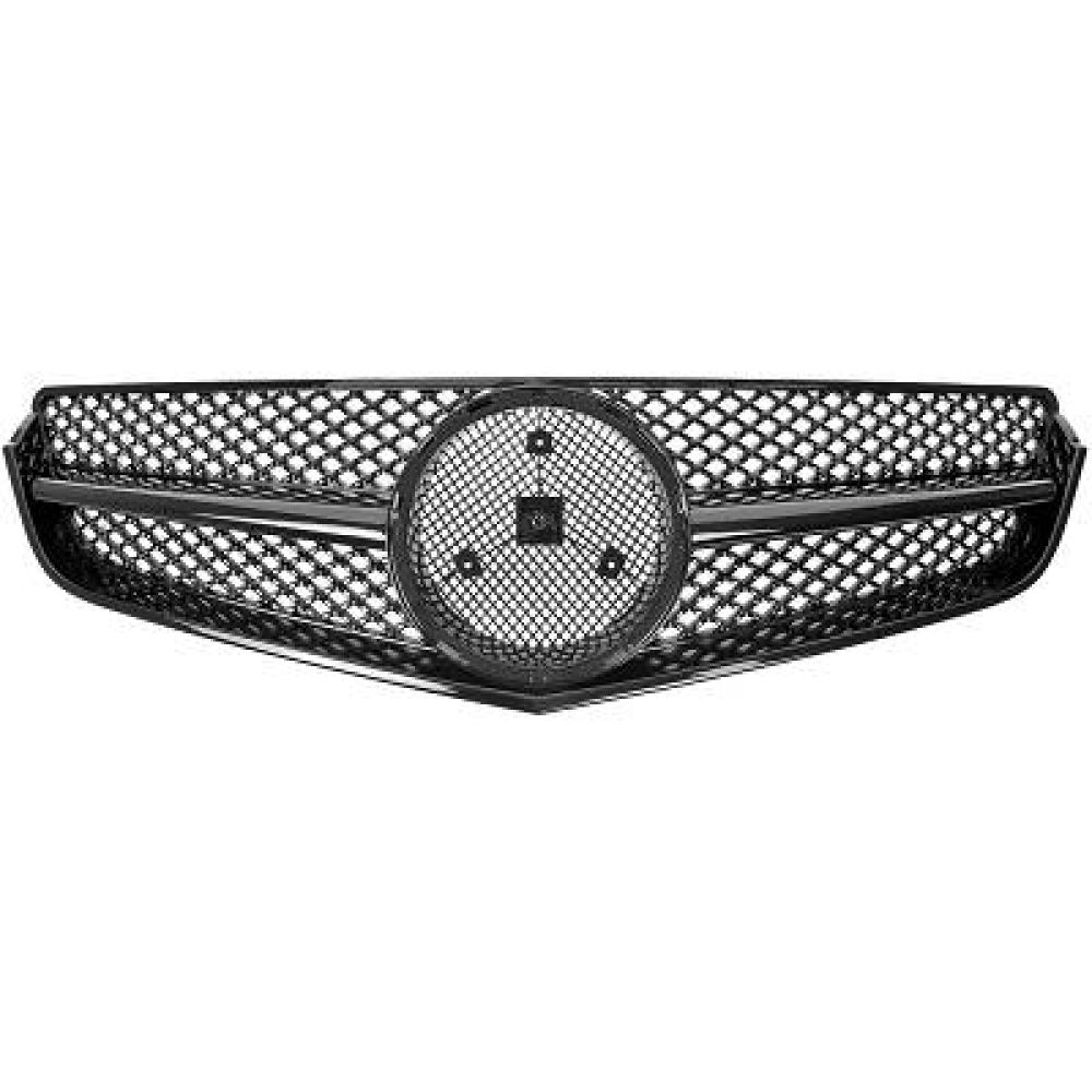 Elément insertable, grille de radiateur Mercedes E-Kl.Coupe/Cabrio C207 09-16